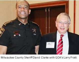Sheriff Clarke and Larry Pratt